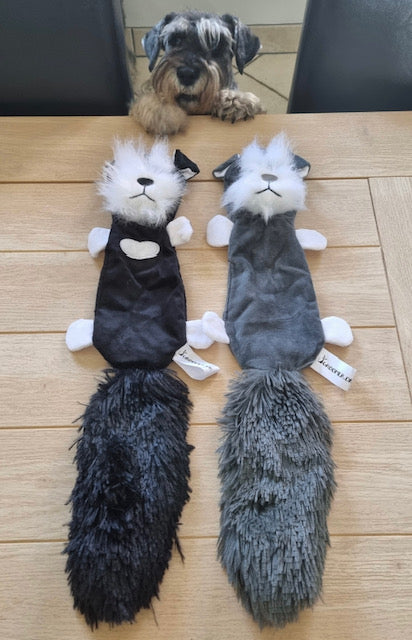 Schnauzer Toy with squeaker 55 cm image 1